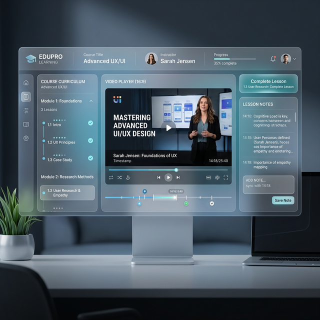 Course Player Interface